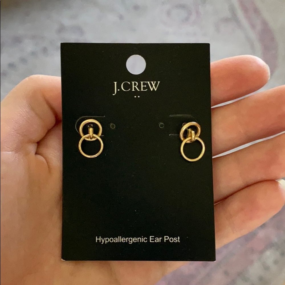Gold J Crew Earrings